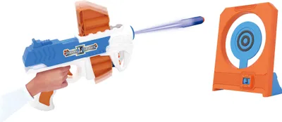 Obrázok produktu pre Pištoľ s penovými nábojmi a terčom 21 cm