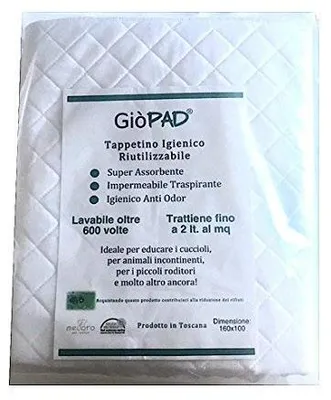 Waschbarer Teppich 60x90 cm, weiß, für Haustiere, geruchsresistent