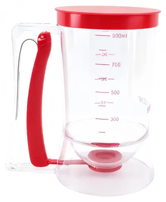 Teigdispenser 900 ml mit Deckel und Messskala