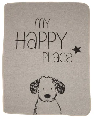 Produktbild von Haustierdecke My Happy Place Hund Farbe Filz 70x90cm von David Fussenegger
