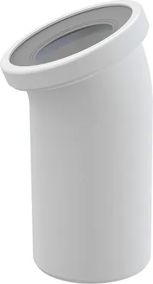 Produktbild von AlcaPlast A90-22 Universal WC Anschluß Rohr | 22° Stutzen DN100 (ø110mm) : 22 Grad Ausführung: 22 Grad