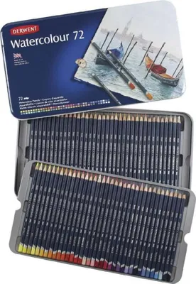 Produktbild von Derwent Metallischer Aquarellstift 72 Einheiten One Size