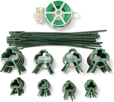 Produktbild von Garden Pleasure 504395 Pflanzen-Clip-Set 'Garden Pleasure' für Außen- und Innenbereich, 61-teilig