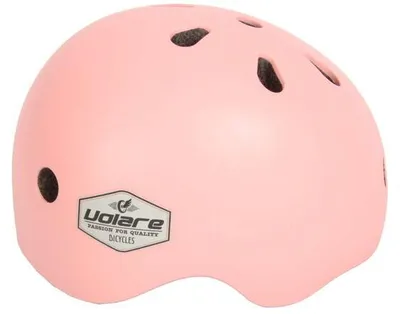 Produktbild von Volare Fahrradhelm – Kinder – Hellrosa – 45–51 cm