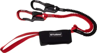 Produktbild von STUBAI Klettersteig-Set Summit Light Xi1, leicht, ab 40 kg, mit Bandfalldämpfer und elastischen Lastarmen
