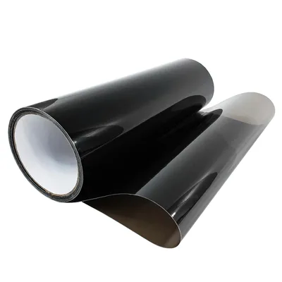 Produktbild von Scheinwerferfolie 30x50 cm - Hell Schwarz - Rückleuchtenfolie aus robuster Polymerfolie - Blinkerfolie selbstklebende zum Schutz vor Kratzern und Witterung - Lampenfolie für Auto und Motorrad