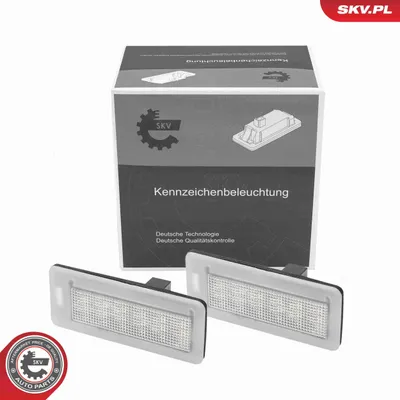 Obrázok produktu pre ESEN SKV 72SKV620 Osvetlenie poznávacej značky pre OPEL COMBO dodávka/kombi (X12)