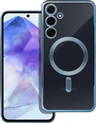 Immagine prodotto di Custodia per cellulare Custodia protettiva Bumper per smartphone compatibile con Samsung Galaxy A55 5G Blue