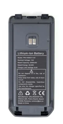 Image de Batterie PNI PB-HAM27 au lithium-ion de 2500 mAh pour la station PNI HAM27