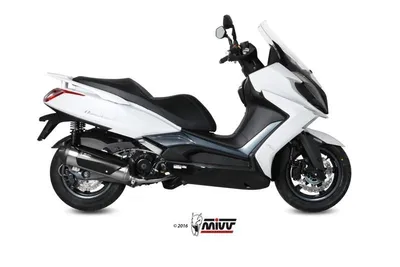 Produktbild von Mivv URBAN Schalldämpfer - Komplettanlage 1x1 Edelstahl für KYMCO DOWNTOWN 350 BJ 2015 > 2016