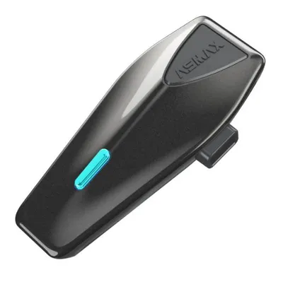 Obrázok produktu pre ASMAX S1 – motocyklový Bluetooth interkom pre 8 jazdcov, Bluetooth 5.4, vodotesnosť IPX7, FM rádio, rýchle nabíjanie cez USB-C, 1 ks S1