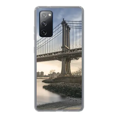 Produktbild von MuchoWow® Handyhülle Schutzhülle Hülle für Samsung Galaxy S20 FE New York - Fluss - Brücke Silikon Softcase Handy Hülle - Abdeckung