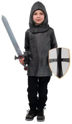 Produktbild von Kettenhemd mit Haube, Groesse:128
