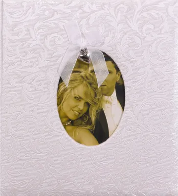 Produktbild von Hochzeit Fotoalbum für Fotoecken GRACE Silber