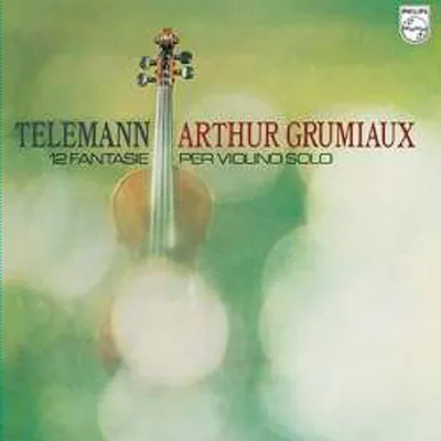 Produktbild von Georg Philipp Telemann (1681-1767) - Fantasien für Violine Nr.1-12 (180g)
