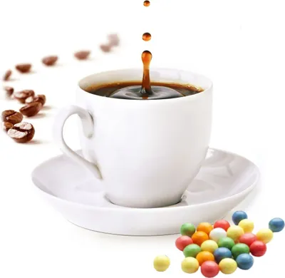Produktbild von Kaugummi Espresso Pulver 10kg