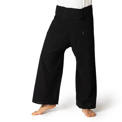 Produktbild von PANASIAM Thai Fischerhose Klassik | 100% Baumwolle | Wickelhose, Yoga, Tai Chi