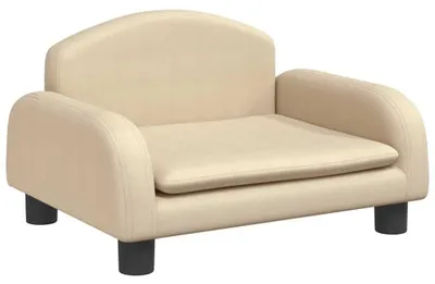 Productafbeelding van Zachte Hondensofa voor Kleine Honden en Katten, Crème Kleur