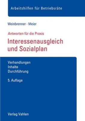 Image de Interessenausgleich und Sozialplan