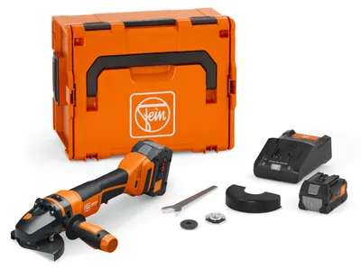 Image de Meuleuse d'angle sans fil Fein PROTAGO Ø 125 mm CCG 18-125-12 PD-SEC, kit 8 Ah ProCORE | 71222062000