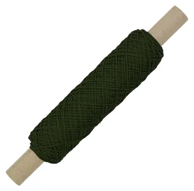 Produktbild von Schmuckschnur Perlenschnur 0,5mm x 100m Perlenfaden Polyester, Festigkeit 80N, Farbauswahl, Farbe:khaki