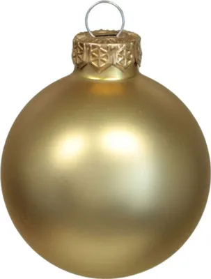 Produktbild von 8 Weihnachtskugeln Glas 80mm Christbaumkugel Baumschmuck Weihnachten 8cm, Menge:1 Pack, Farbe:Opal Natural