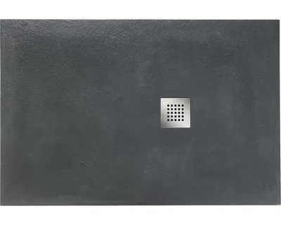 Produktbild von Duschwanne OTTOFOND Strato 80 x 100 x 2.4 cm anthrazit strukturiert 875007