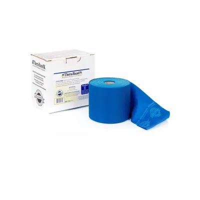 Productafbeelding van Thera-Band, oefenband zonder latex, 22,85 meter - blauw