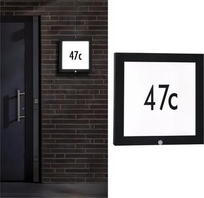 Zdjęcie produktu dla Paulmann Panel zewnętrzny 40x40 cm IP44 10W 230V antracyt