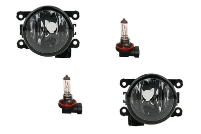 Produktbild von Nebelscheinwerfer H11 Links Rechts Set passend für Nissan 09/16- & Leuchtmittel 4422781 0006000618054 2615500Q0D 6000618054 93867966 Johns