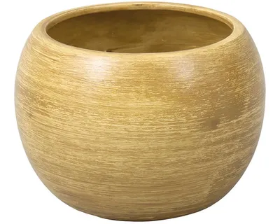 Zdjęcie produktu dla Osłonka ceramiczna MANES TEAK Ø 16 cm matowa jasnobrązowa