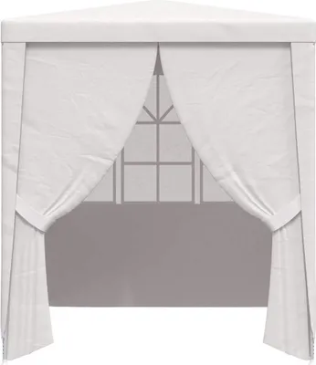 Produktbild von vidaXL Profi-Partyzelt mit Seitenwänden 2,5x2,5 m Weiß 90 g/m²