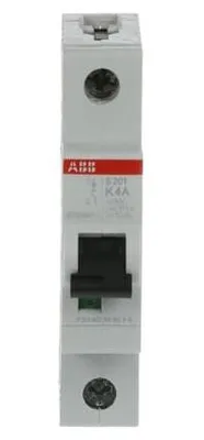 Obrázek produktu pro Automatický jistič K,4A,1P - Miniaturní jistič 1pólový K4A S201-K4