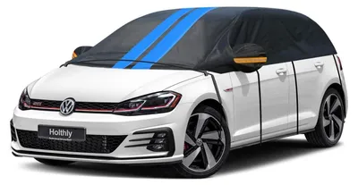 Image de Garage de demi-hauteur, imperméable et respirant, pour voitures avec hayon incliné jusqu'à 450 cm, de couleur noire