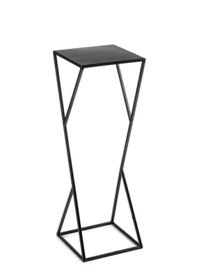 Obrázok produktu pre Moderný záhon LOFT čierny 70 cm kovový