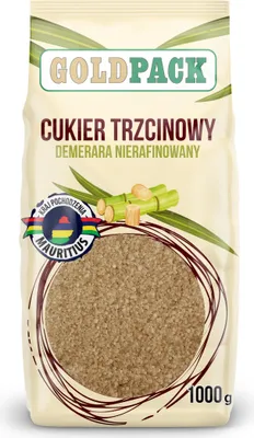 Zdjęcie produktu dla Cukier trzcinowy Goldpack 1 kg