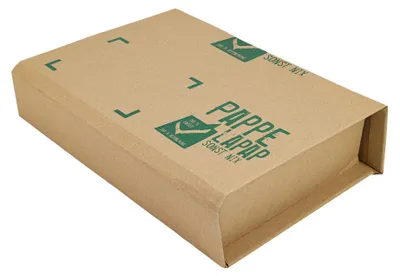 Obrázek produktu pro 20 kusů obalů na knihy Wepa, 335 x 275 x 20-80 mm, hnědé (karton)