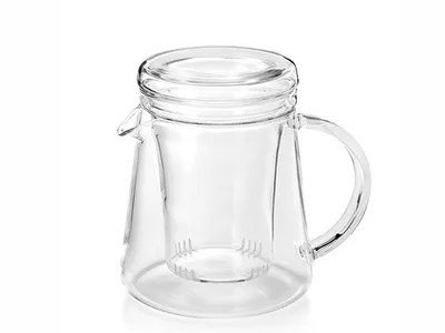 Produktbild von Trendglas Jena Teekanne FOR TWO für zwei Tassen mit Glasfilter, 0,4 Liter
