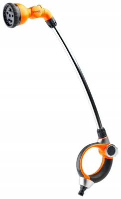 Zdjęcie produktu dla Lanca do podlewania Smith z 9 funkcjami FEST Slanca z obrotową głowicą | Profesjonalna końcówka do podlewania trawników | Ergonomiczna lancę ogrodowa z wielofunkcyjną końcówką | Ręczna lancę do podlewania z dyszą natryskową klasy premium