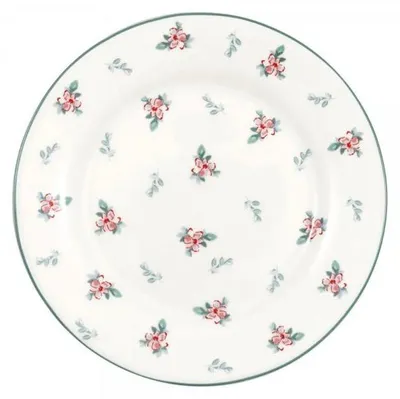 Produktbild von Greengate Teller Jalia White (20,2 cm)