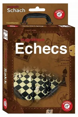 Image de Piatnik Jeu d echecs magnétiques en plastique