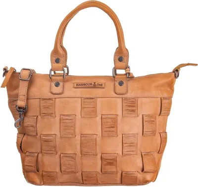 Produktbild von Harbour 2nd NL.11154 New Lines Philine Leder Shopper Caramel