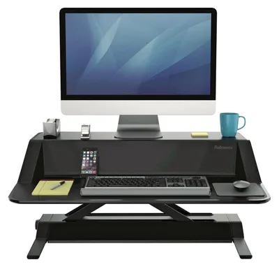 Immagine prodotto di Fellowes® 007901 Lotus™ postazione di lavoro a cavalletto - nero