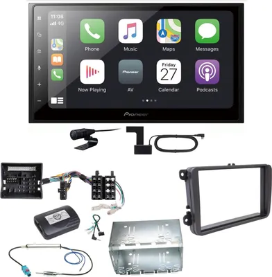 Produktbild von Pioneer SPH-DA250DAB Bluetooth DAB+ USB Einbauset für Tiguan Amarok Caddy Jetta