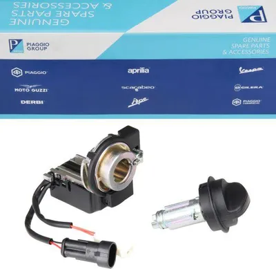 Productafbeelding van Slotbehuizing. Montagebeugel voor Piaggio BV 400 4V / Beverly 300i ABS Euro5 / Beverly 400
