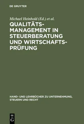 Produktbild von Qualitätsmanagement in Steuerberatung und Wirtschaftsprüfung