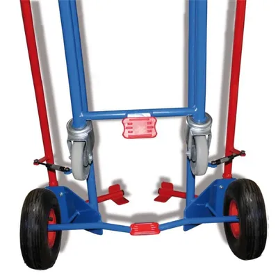 Produktbild von Reifenkarre mit Stützrad 200 kg Traglast Vollgummibereifung