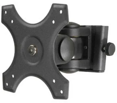 Produktbild von Der FPMA-W250BLACK ist ein Wandhalter mit zwei Drehpunkten für Flachbildschirme bis 27" (68 cm). - Bildschirmgröße: 25,4 cm (10 Zoll) bis 68,6 cm (27 Zoll) - max. 10 kg Traglast - Schwarz