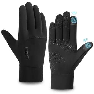 Image de Tech-Protect Wg01 Gants d'hiver à écran tactile L Noir