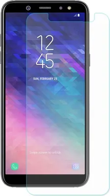 Zdjęcie produktu dla Osłona ekranu Samsung Galaxy A6 2018 ze szkła laminowanego 9H z ochroną pancerza ze szkła hartowanego